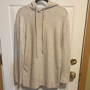 Cozy Everlane hooded tunic sweater